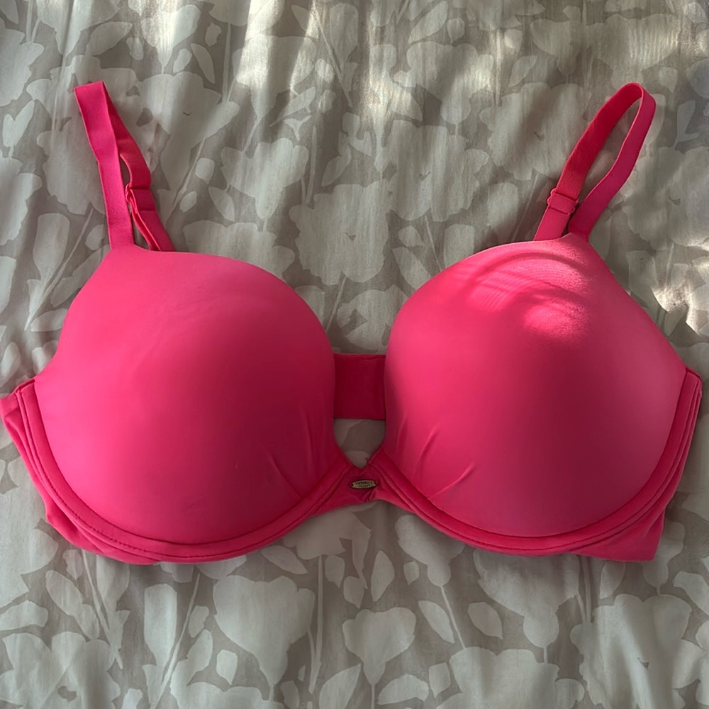 Miraculous plunge push up bra